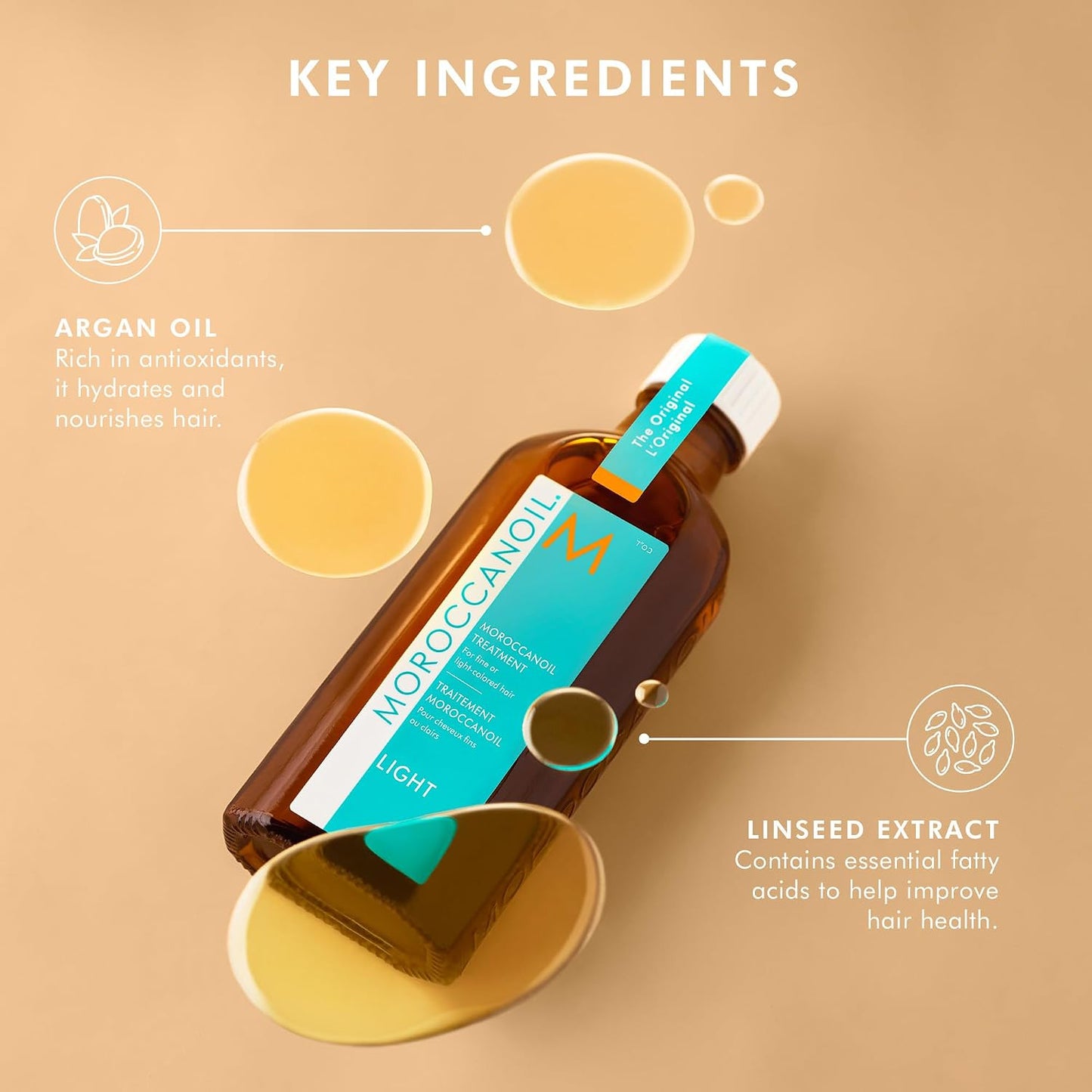 HotMoroccanoil Treatment Light Hair Oil