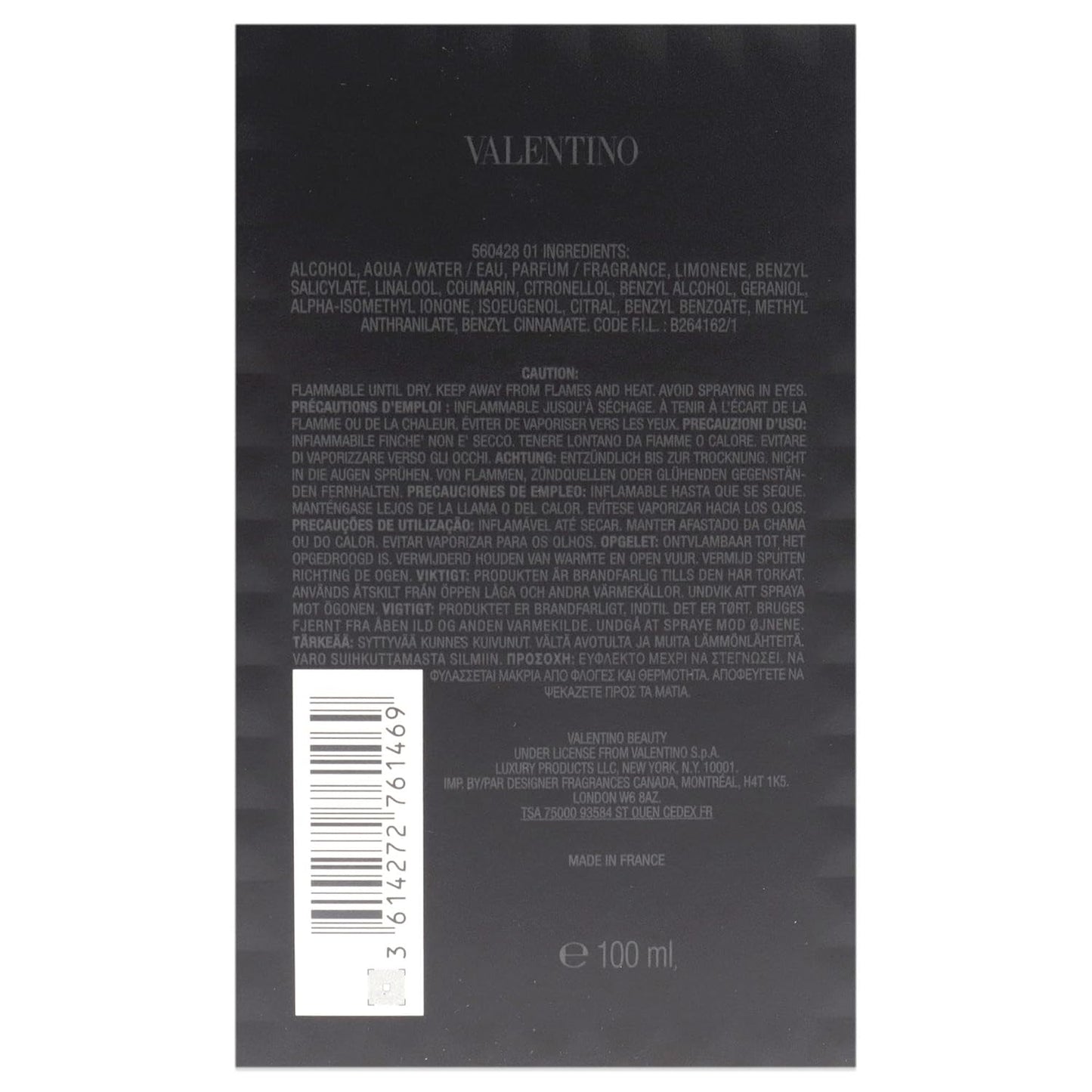 Hot Valentino Uomo Born In Roma for Men 3.4 oz Eau de Toilette Spray |
