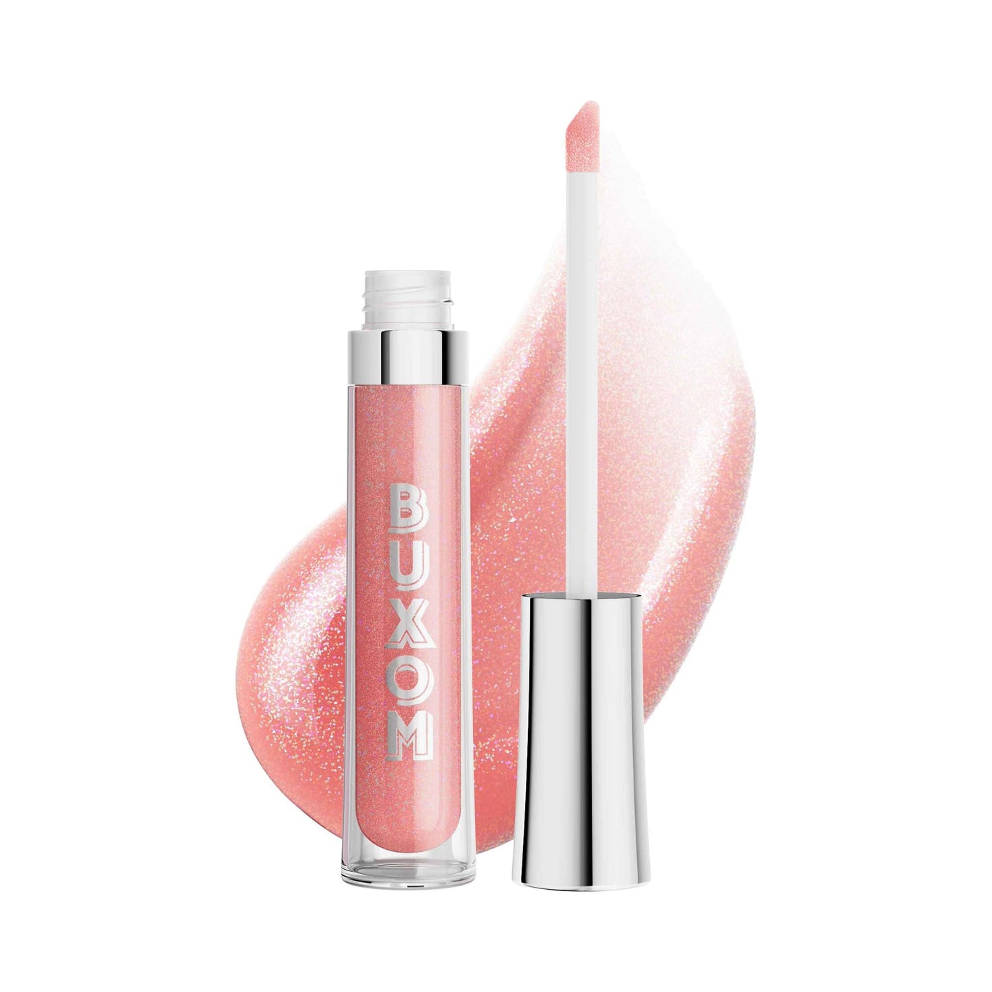 HotBuxom Full-On Plumping Lip Polish, Tinted Lip Plumper Gloss, Plumping Peptides & Vitamin E, High Shine Lip Gloss, Nourishes, Moisturizes & Softens Lips, Vegan