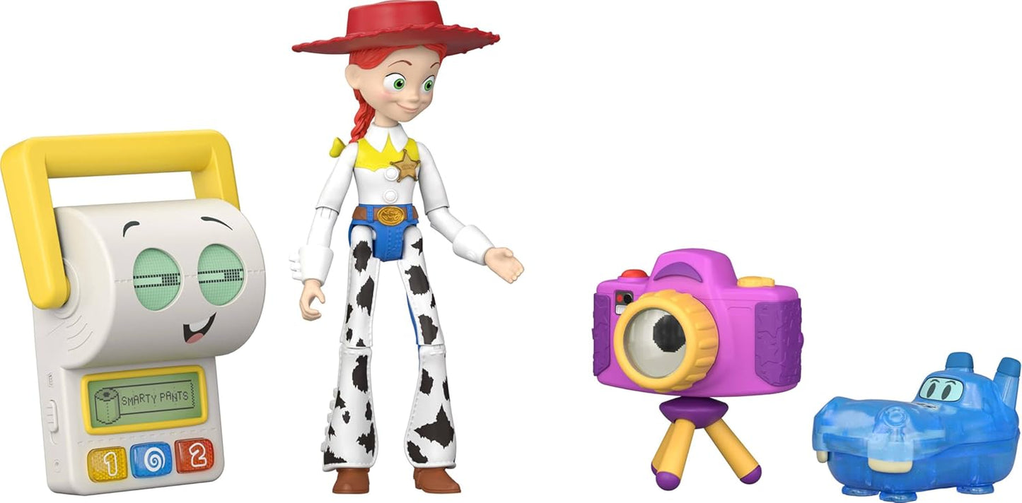 Hot Mattel Disney and Pixar Toy Story 5 Jessie & Figures | Jessie & Double A Team Action Figures Multipack, 7-inch Playscale, Posable, Movie Accurate Toys (Amazon Exclusive)