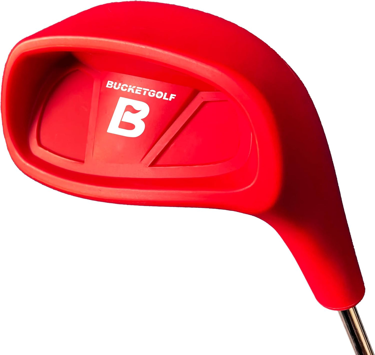 Hot Official BucketGolf Club - Backyard Outdoor Golf Club with Oversize Club Head to Play BucketGolf, Hit Plastic Or Foam Golf Balls in Grass, Parks, Yards