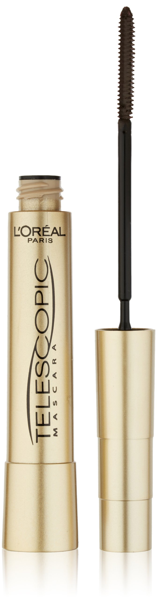 HotL’Oreal Paris Makeup Original Telescopic Mascara, Separating Mascara Volume and Length Formula, Waterproof, Black, 0.27 Fl Oz., 1 Count