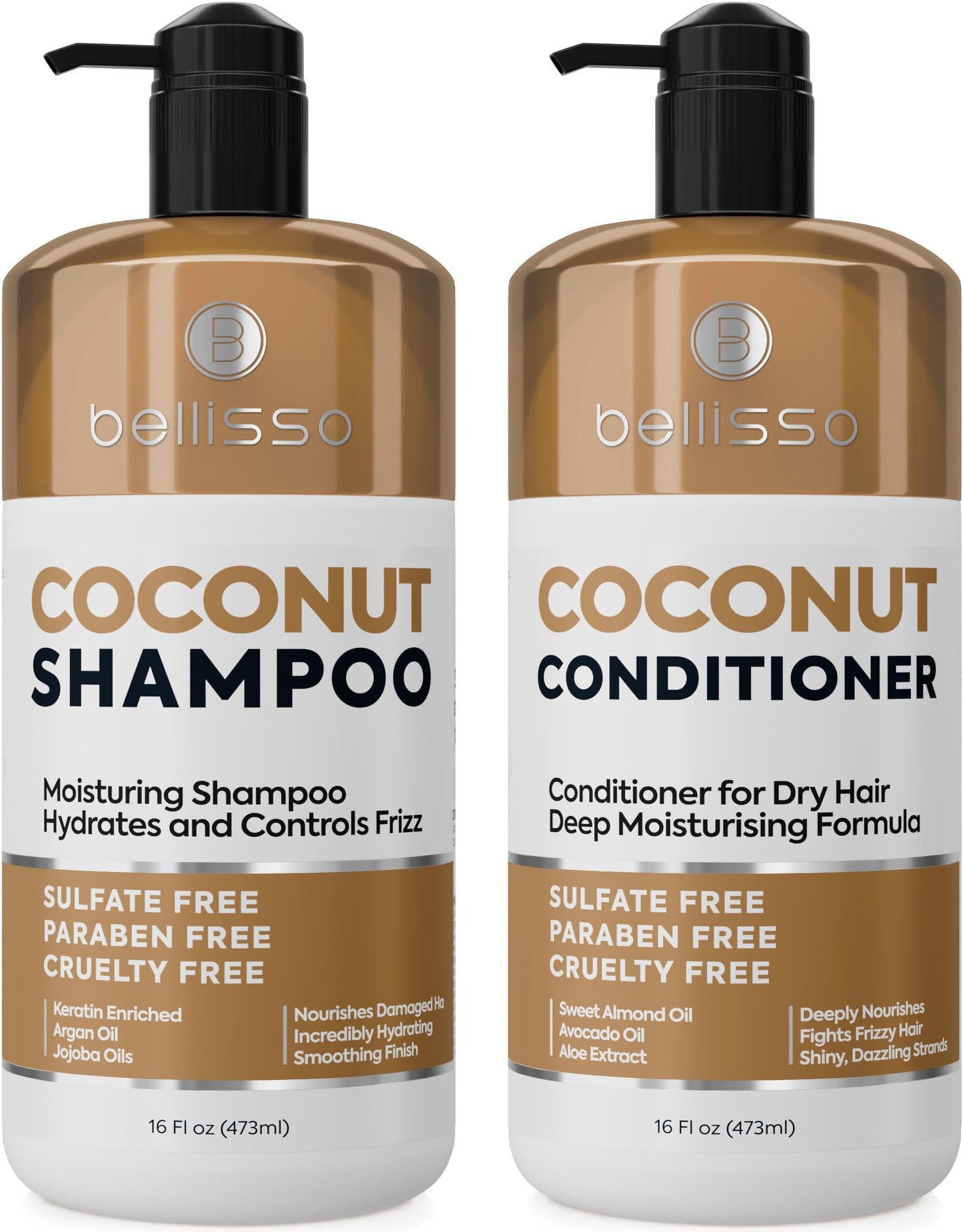 HotBiotin Shampoo and Conditioner Set - Sulfate and Paraben Free Treatment for Men and Women - Hair Thickening Volumizing Products to Help Boost Thinning Hair with Added Keratin