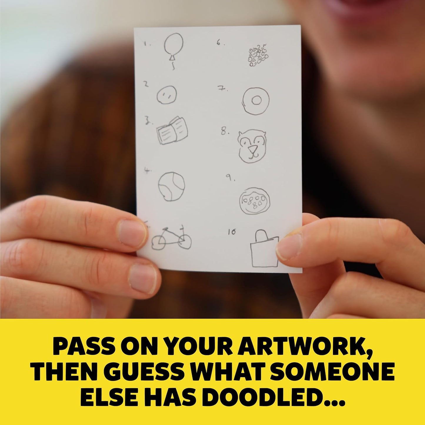 Hot Six Second Scribbles: The frantically Fast and fantastically Fun Drawing Game | A Family Friendly Party Game for Children, Teens and Adults (New Edition)