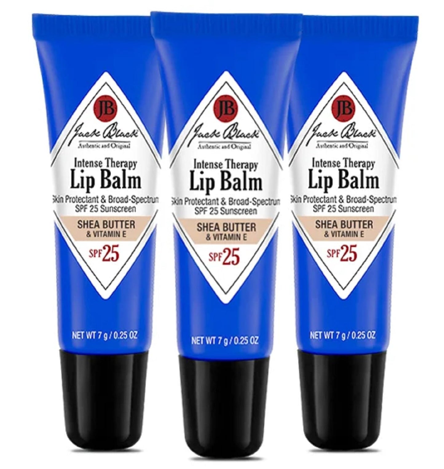 HotJack Black Intense Therapy Lip Balm – SPF 25 Sun Protection, Lip Moisturizer
