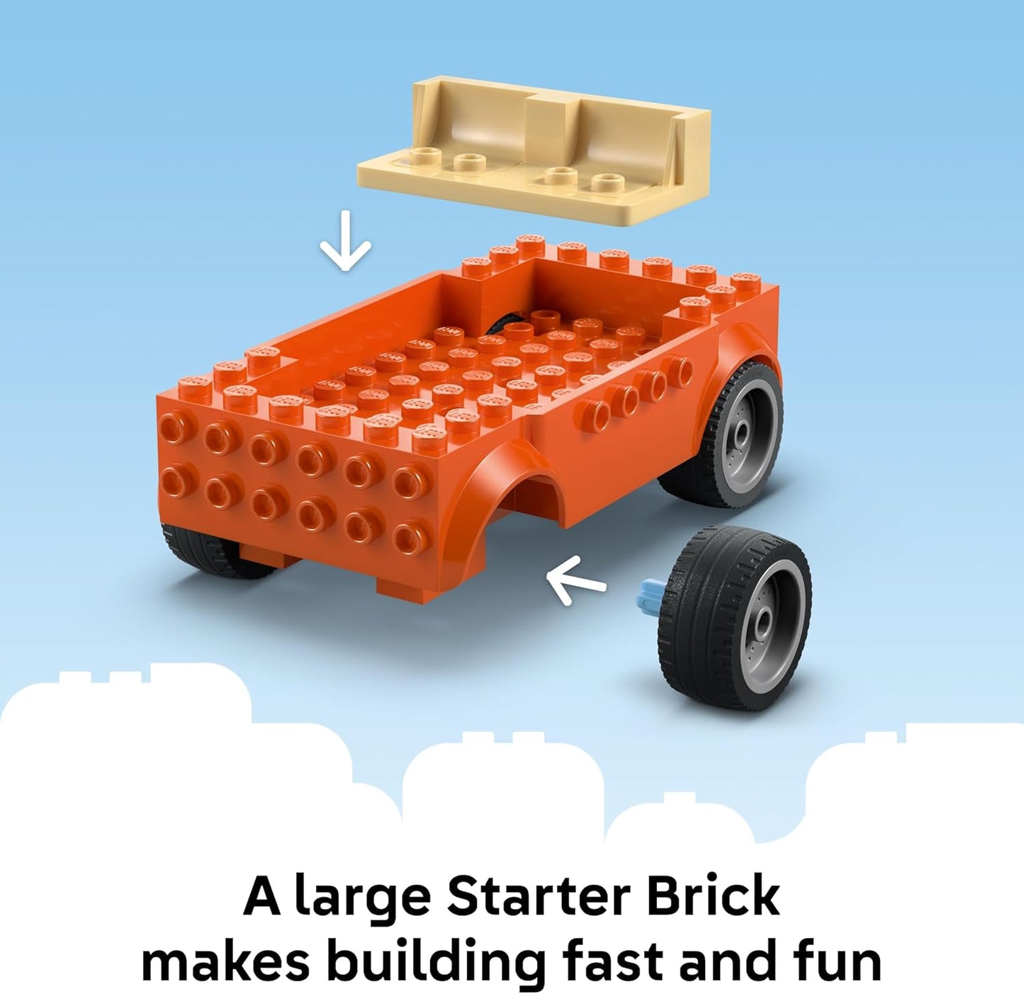 Hot LEGO Bluey: Bluey’s Beach & Family Car Trip - Toddler Learning Toy for Kids 4+ - Includes Bluey, Bingo, and Mum Minifigures - Birthday Gift for Boys and Girls, Ages 4+ - 11202