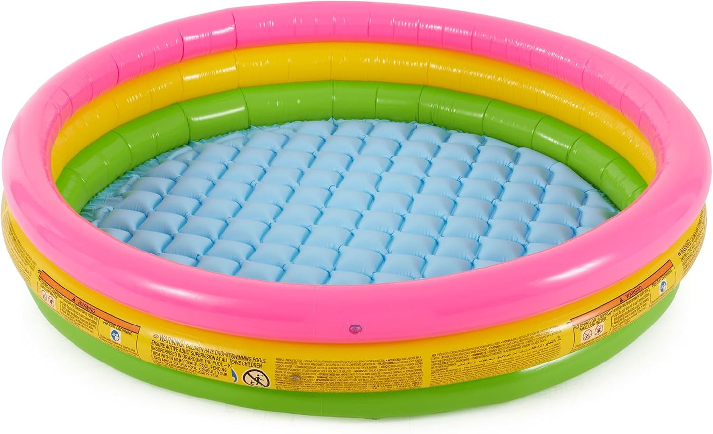 HotIntex Kiddie Pool - Kid's Summer Sunset Glow Design - 58" x 13"