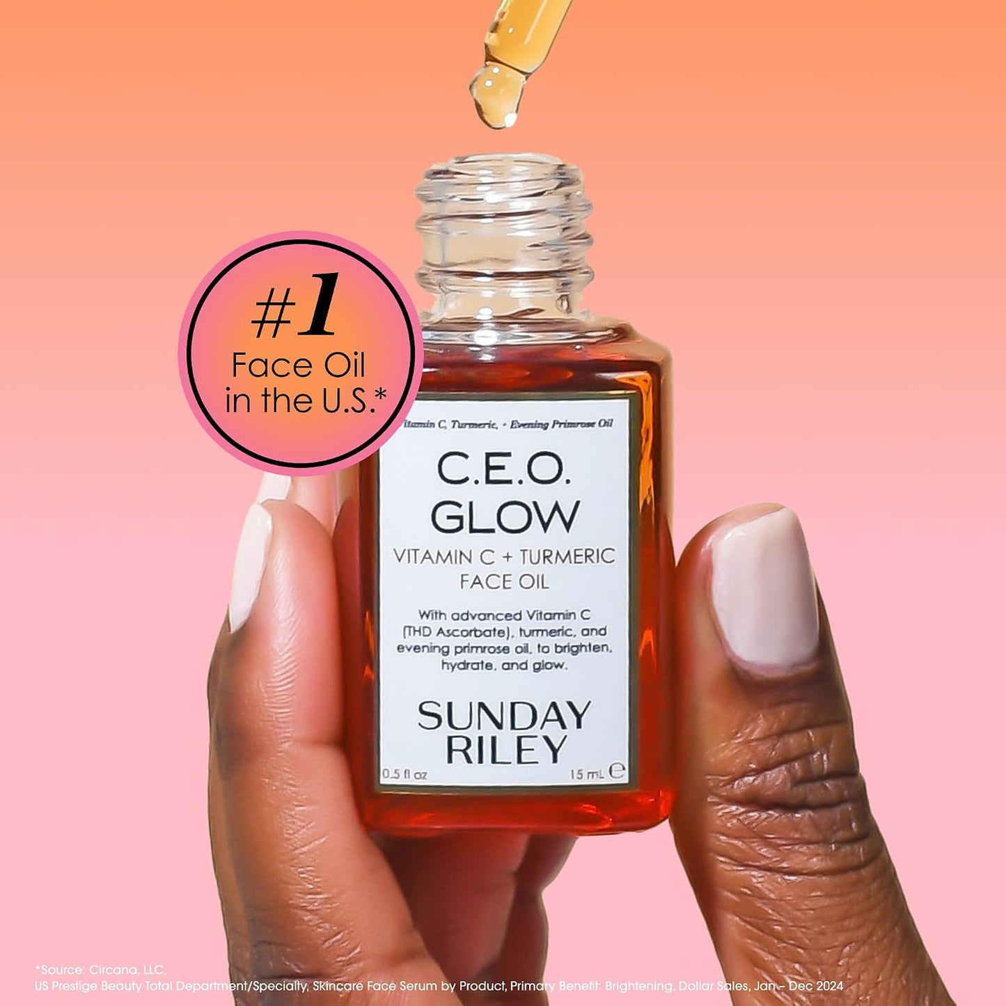 HotSunday Riley C.E.O. Glow Vitamin C & Turmeric Face Oil
