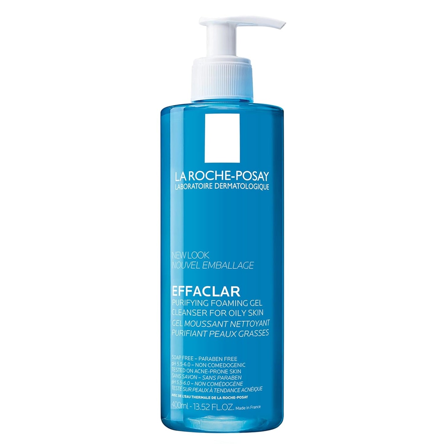 HotLa Roche-Posay Effaclar Purifying Foaming Gel Cleanser for Oily Skin, With Zinc Pidolate To Remove Excess Oil, Alcohol Free & Oil Free, Face Wash For Oily Skin, Dermatologist & Sensitive Skin Tested