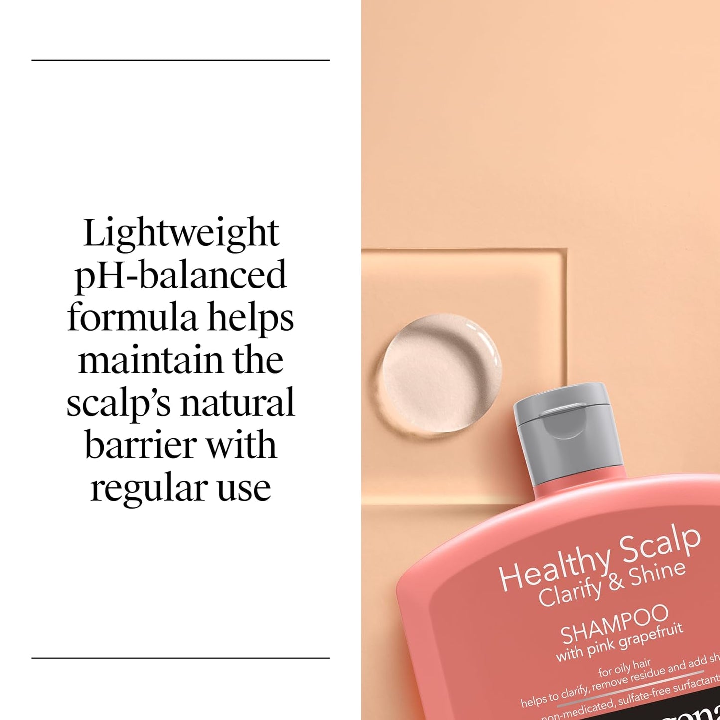 HotNeutrogena Healthy Scalp Pink Grapefruit Shampoo for Oily Hair & Scalp, 12 fl oz