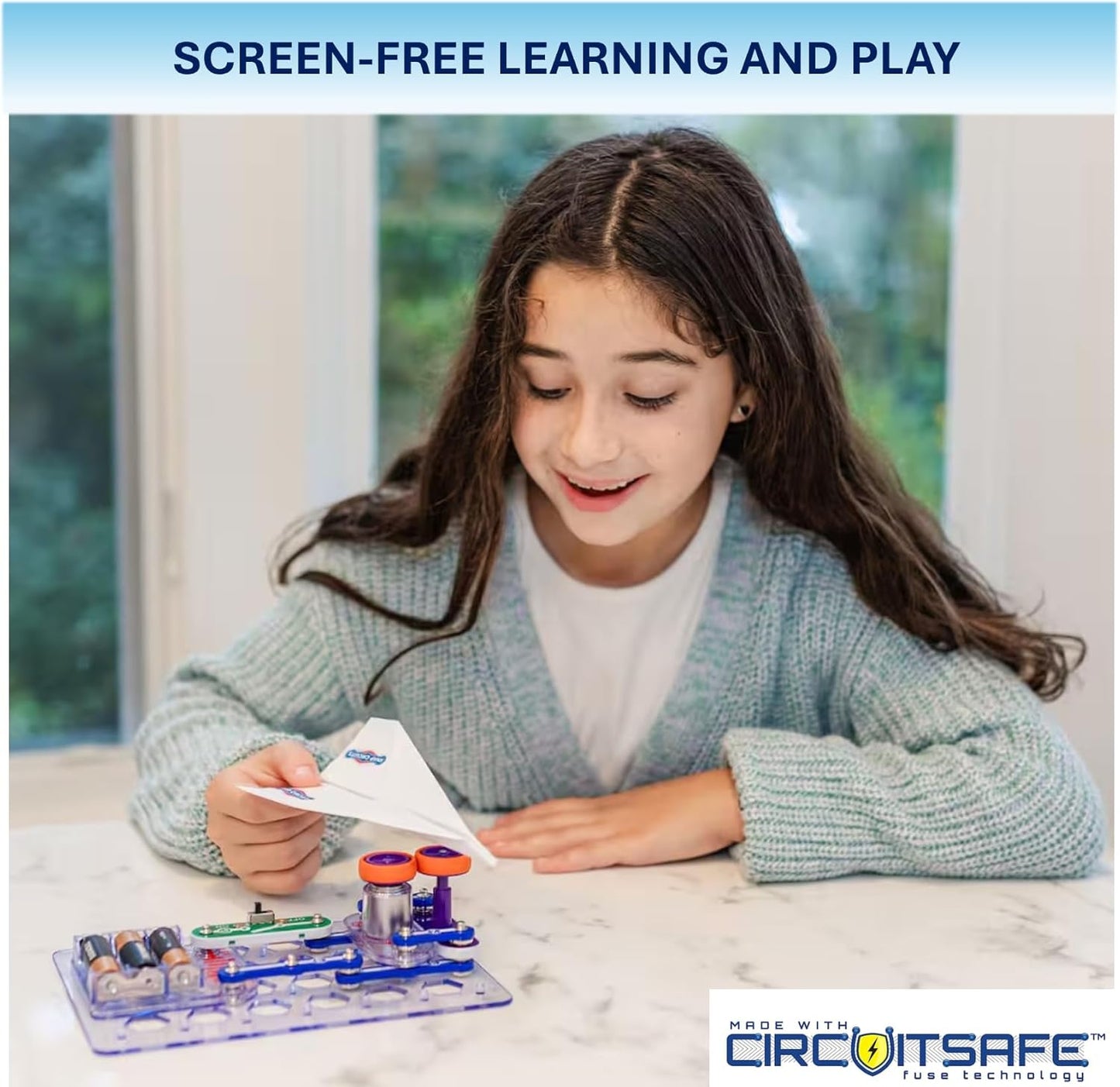 Hot Snap Circuits Flight Deck Science/STEM Toy kit | Ages 8+ | Construction Gift for Boys and Girls