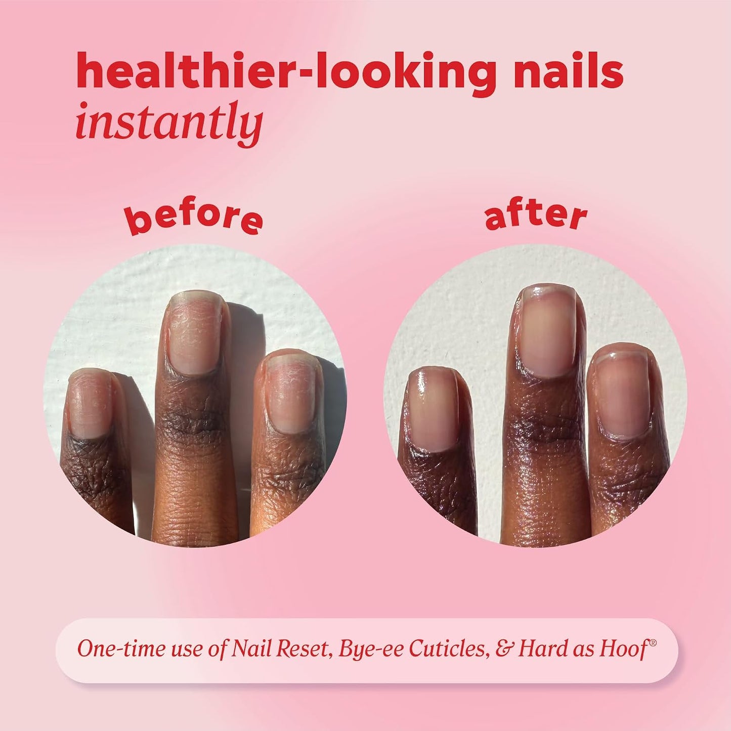 HotOnyx Professional Hard as Hoof Nail Strengthening Cream, Island Coconut Scent - Nail Growth and Conditioning Cuticle Cream Stops Splits, Chips, Cracks & Strengthens Nails, 1 oz