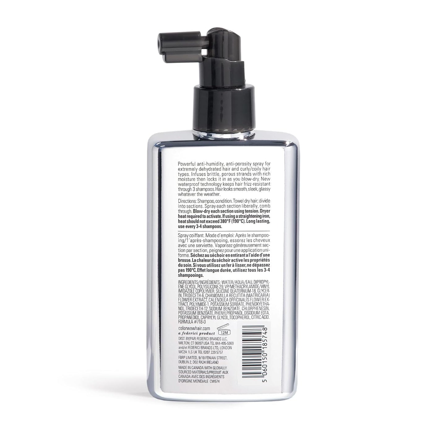 HotCOLOR WOW Extra Strength Dream Coat, Ultra-Moisturizing Anti-Humidity Treatment with Heat Protectant for Glassy, Frizz-Prone Hair