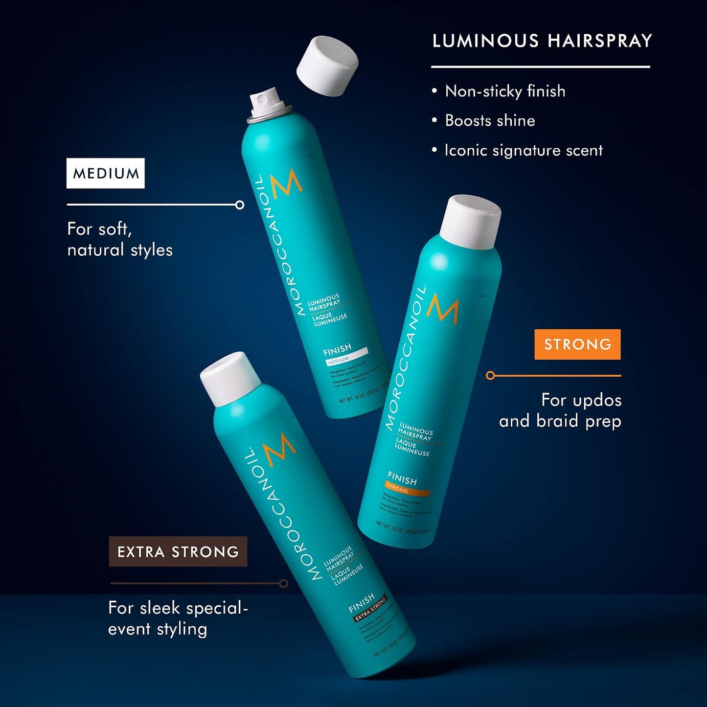 HotMoroccanoil Luminous Hairspray Medium