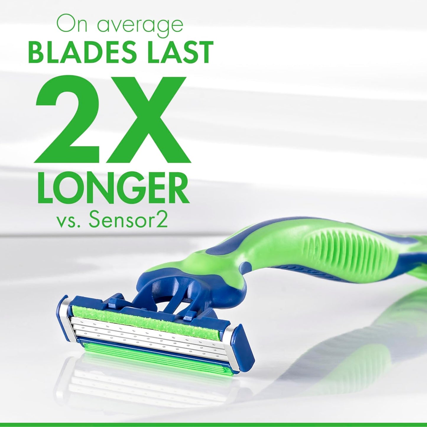 HotGillette Sensor3 Sensitive Men's Disposable Shaving Razors, 12 Count