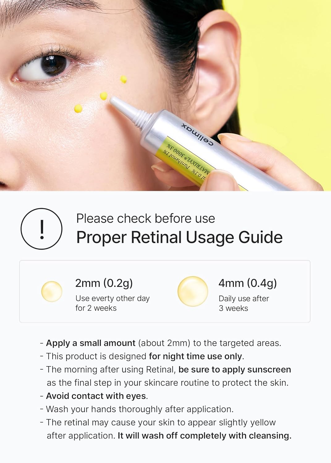 Hotcelimax The Vita A Retinal Shot Tightening Booster (Duo Set 15mlx2) | 0.1% Retinal, 3% Matryxyl, High-Strength Retinoid for Anti-Aging, Pore Minimizer, Wrinkles & Fine Lines, Firmer Skin, Gift Set