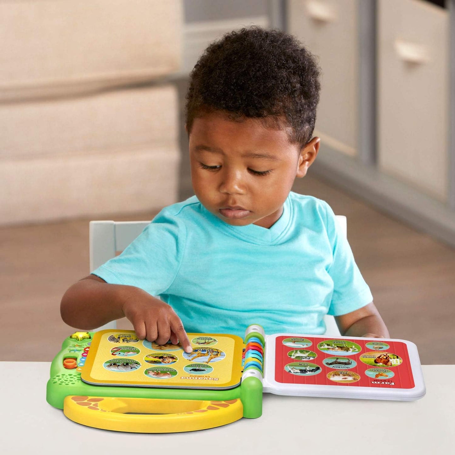 Hot LeapFrog 100 Animals Book, Green