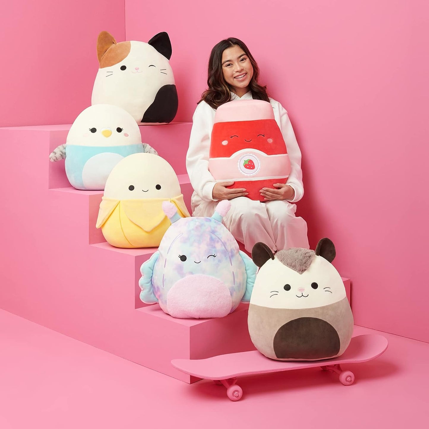 Hot Squishmallows Original Mystery 3-Pack (8-Inch) – Official Jazwares Plush (Medium-Sized)