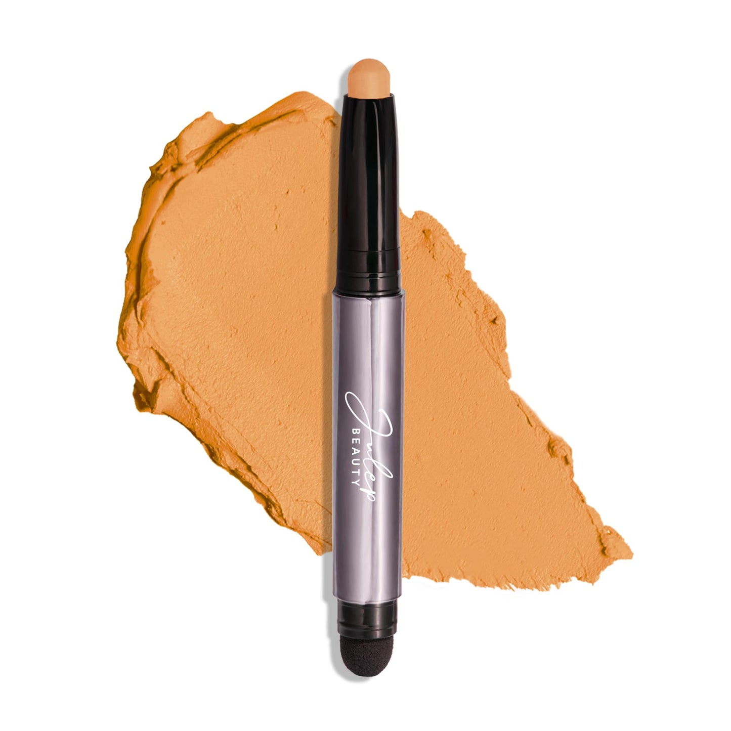 HotJulep Eyeshadow 101 Cream-to-Powder Waterproof Eyeshadow Stick – Champagne Shimmer – Long-Lasting, Buildable, Crease-Proof, Cruelty Free, Shimmer Finish with Built-In Smudger
