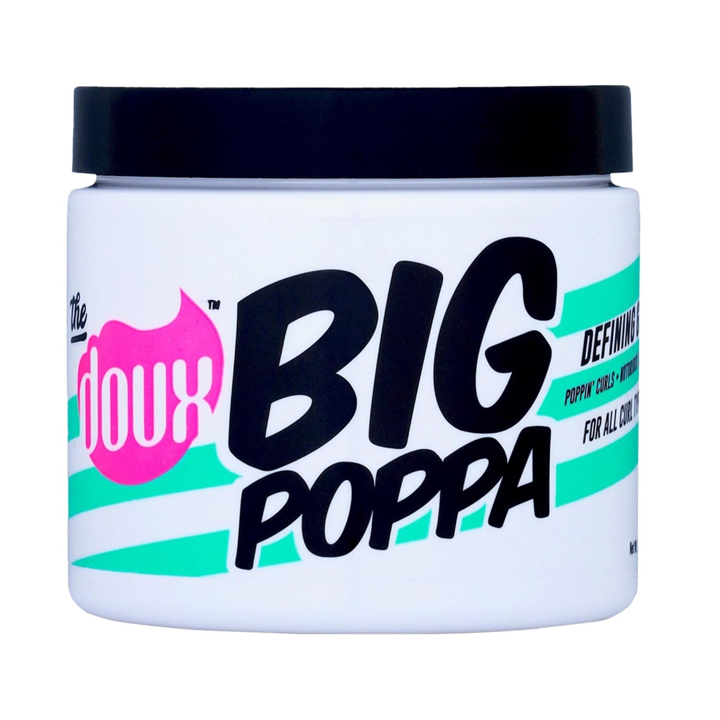 HotThe Doux Big Poppa Defining Gel, Curling Gel to Fight Frizz and Humidity, Curl-Defining Hair Products, Suitable for All Curl Types