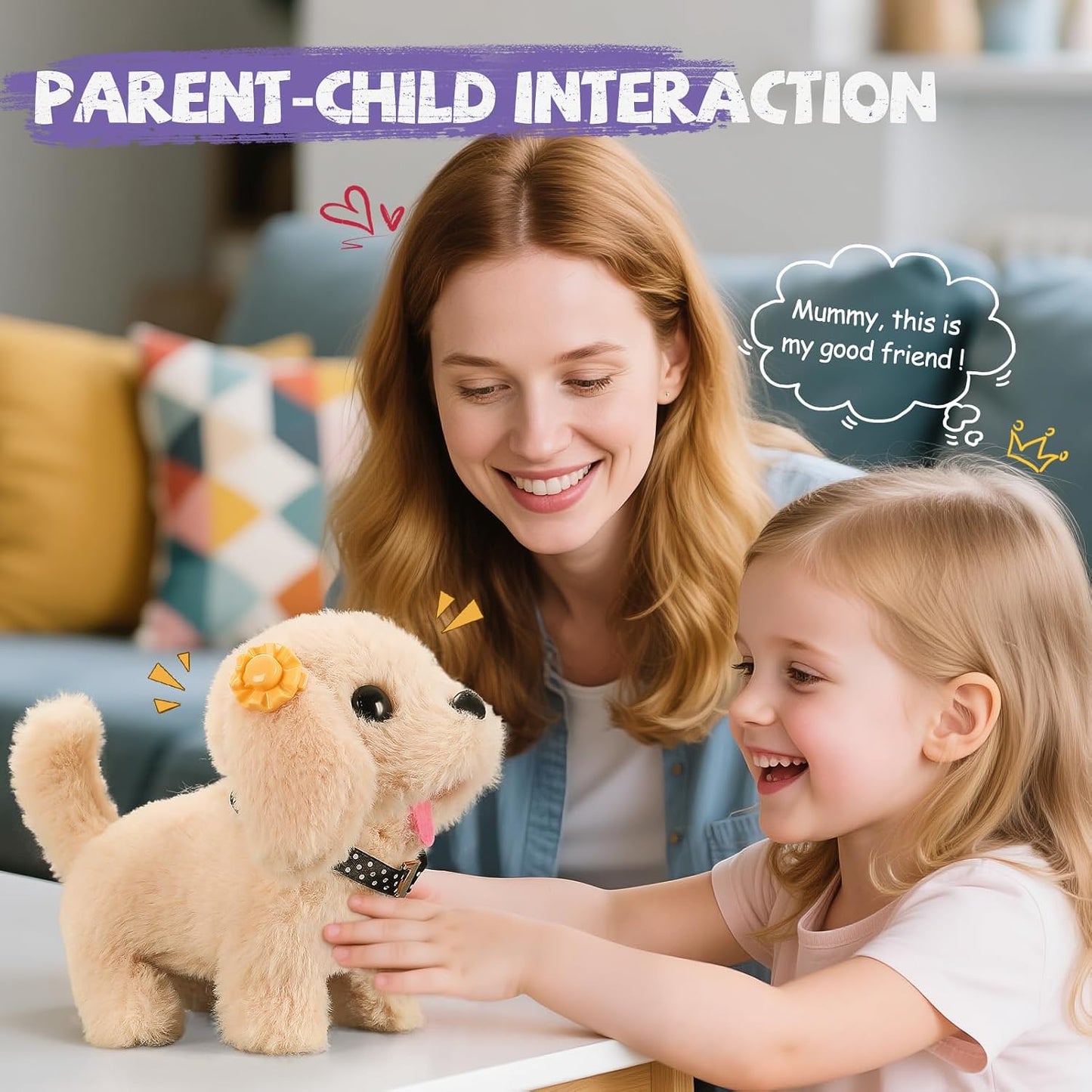 Hot Vanvimen 16 Pcs Robot Dog Toys for Girls, Toys for 3 4 5 6 7 8 Year Old Girls Kids Boys, Realistic Robot Puppy Toddlers Girl Toy for 5-7 6-8, Ideas Birthday Gifts for Girl 3 4 5 6 Year Old