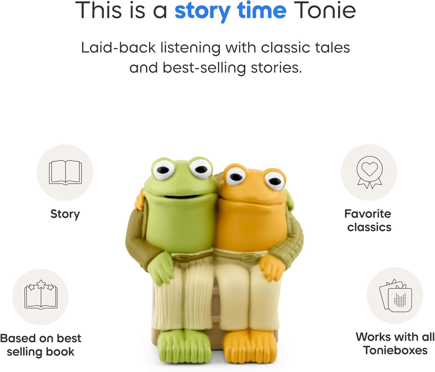 Hot Tonies Frog and Toad Audio Toy Figurine