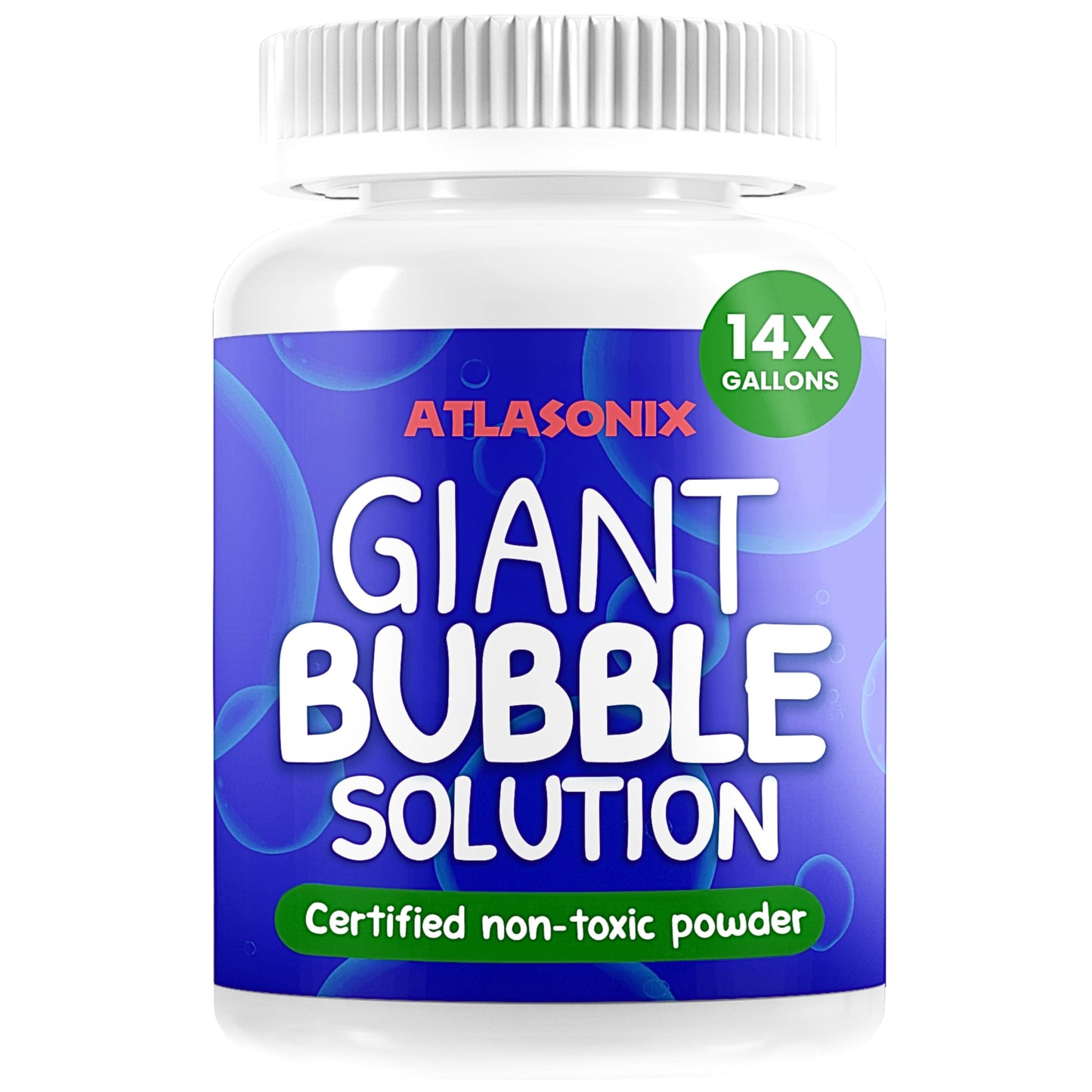 HotGiant Bubble Solution - Bubble Wands, Bubbles for Kids, Kids Bubbles Mix Powder Makes 896 OZ (7 Gallons) - The Original Solution Mix | 100% Kid Safe