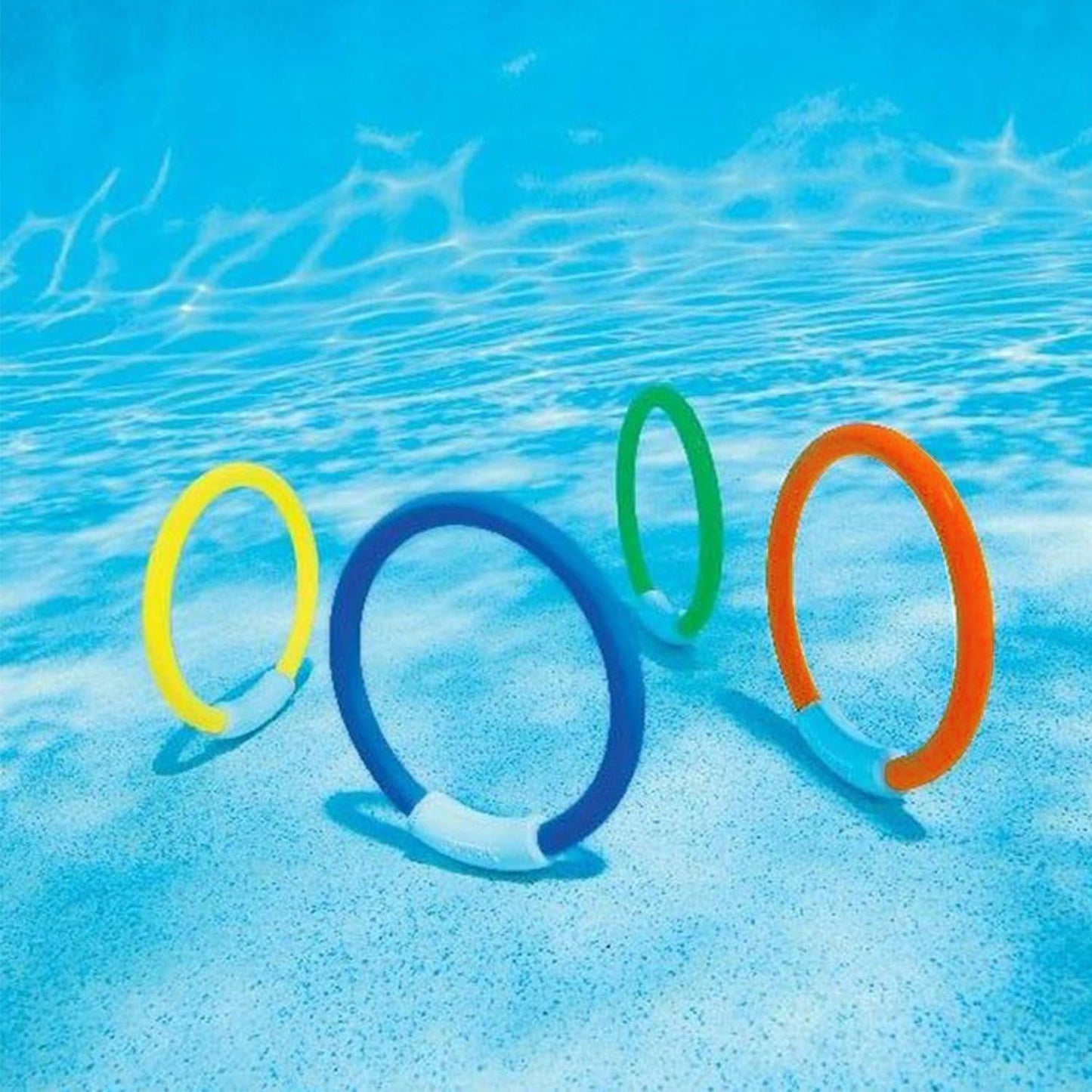HotKorlon Tec Underwater Pool Toys for Kids Ages 4-8 8-12, Summer Training Swim Pool Diving Toys Set for Fun Water Games