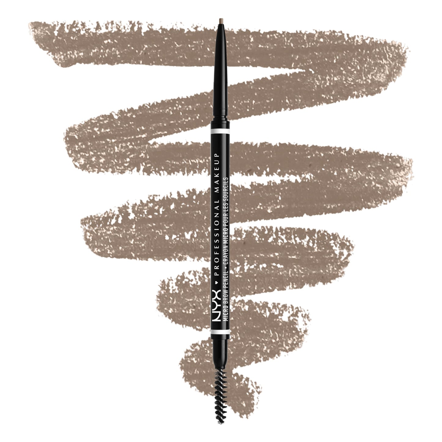 HotNYX PROFESSIONAL MAKEUP Micro Brow Pencil, Precise Eyebrow Pencil - Taupe