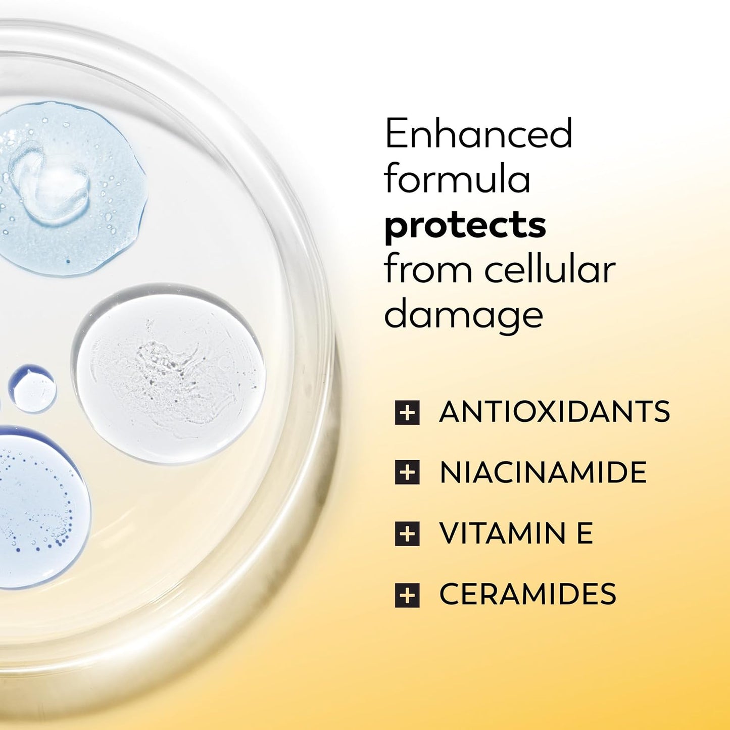 HotOlay Complete+ Face Moisturizer with Sunscreen SPF 40, For Sensitive Skin, Broad Spectrum Sun Protection, Fragrence-Free - No White Cast on All Tones, Nourishes Moisture Barrier - Ceramides, 6 Oz