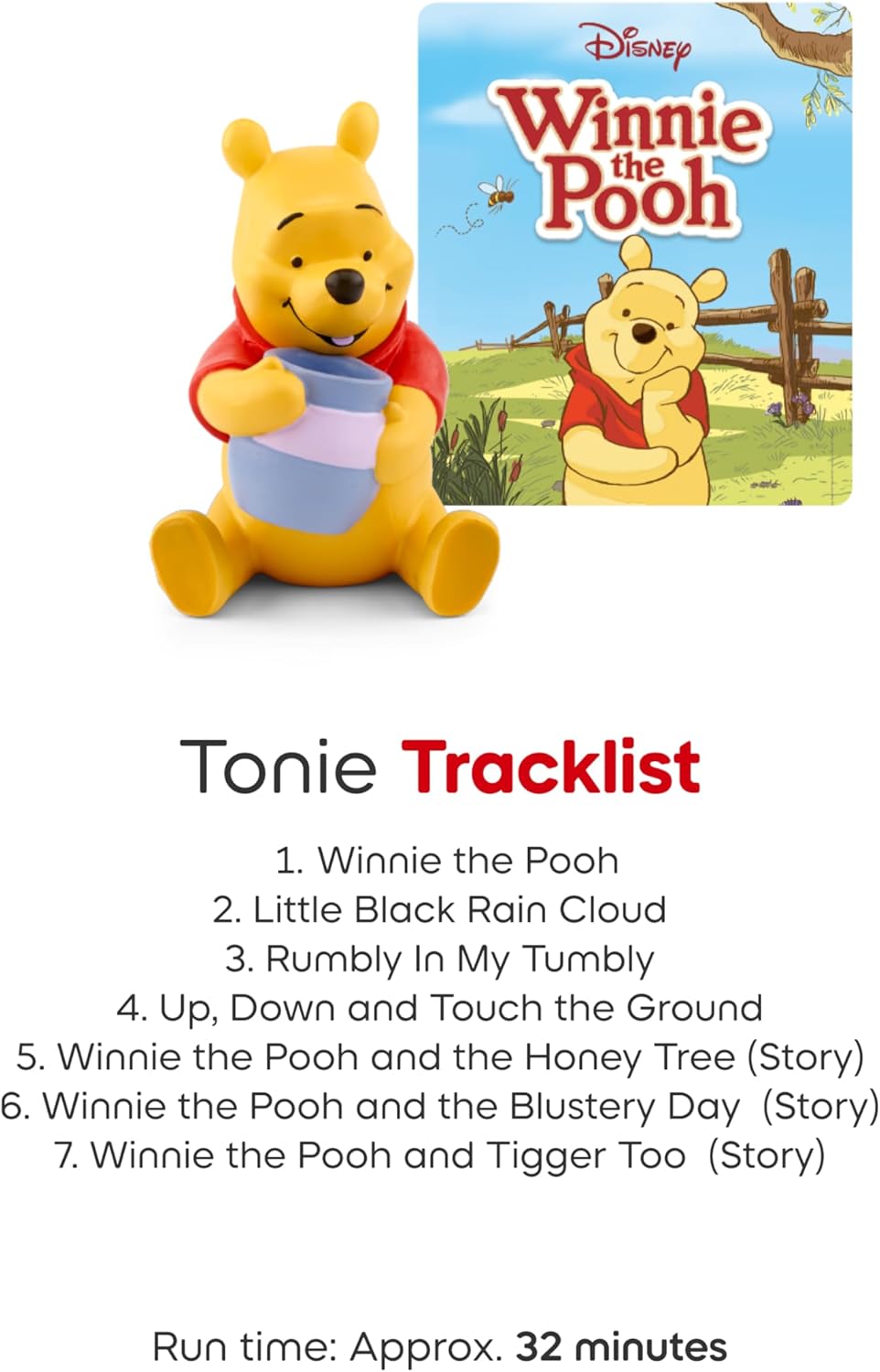 Hot Tonies Winnie The Pooh Audio Toy Figurine from Disney