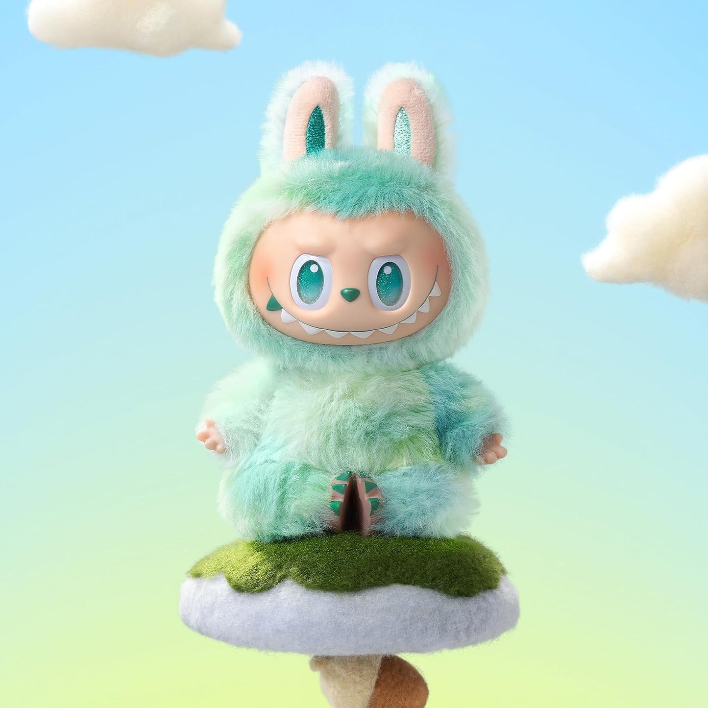 HotPOP MART THE Monsters LABUBU Big into Energy Vinyl Plush Pendant Blind Box | LABUBU Doll, Blind Box Figures, Plush Keychain, Bag Charms, Random Design Collectible Tie Dye Toys, Single Box