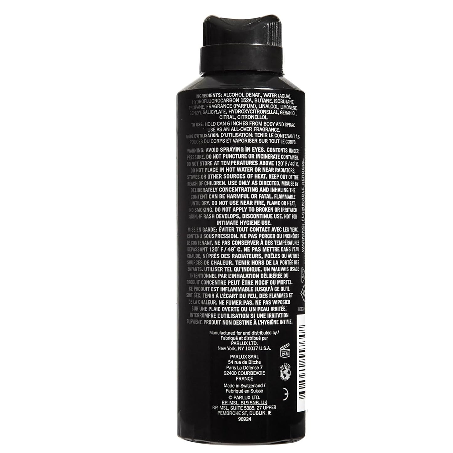 HotKenneth Cole Black All Over Body Spray for Men, Aromatic Woody Fragrance, Notes of Watermint, Mandarin, Cedar, and Musk, Long-Lasting Cologne, 6.0 Fl. Oz