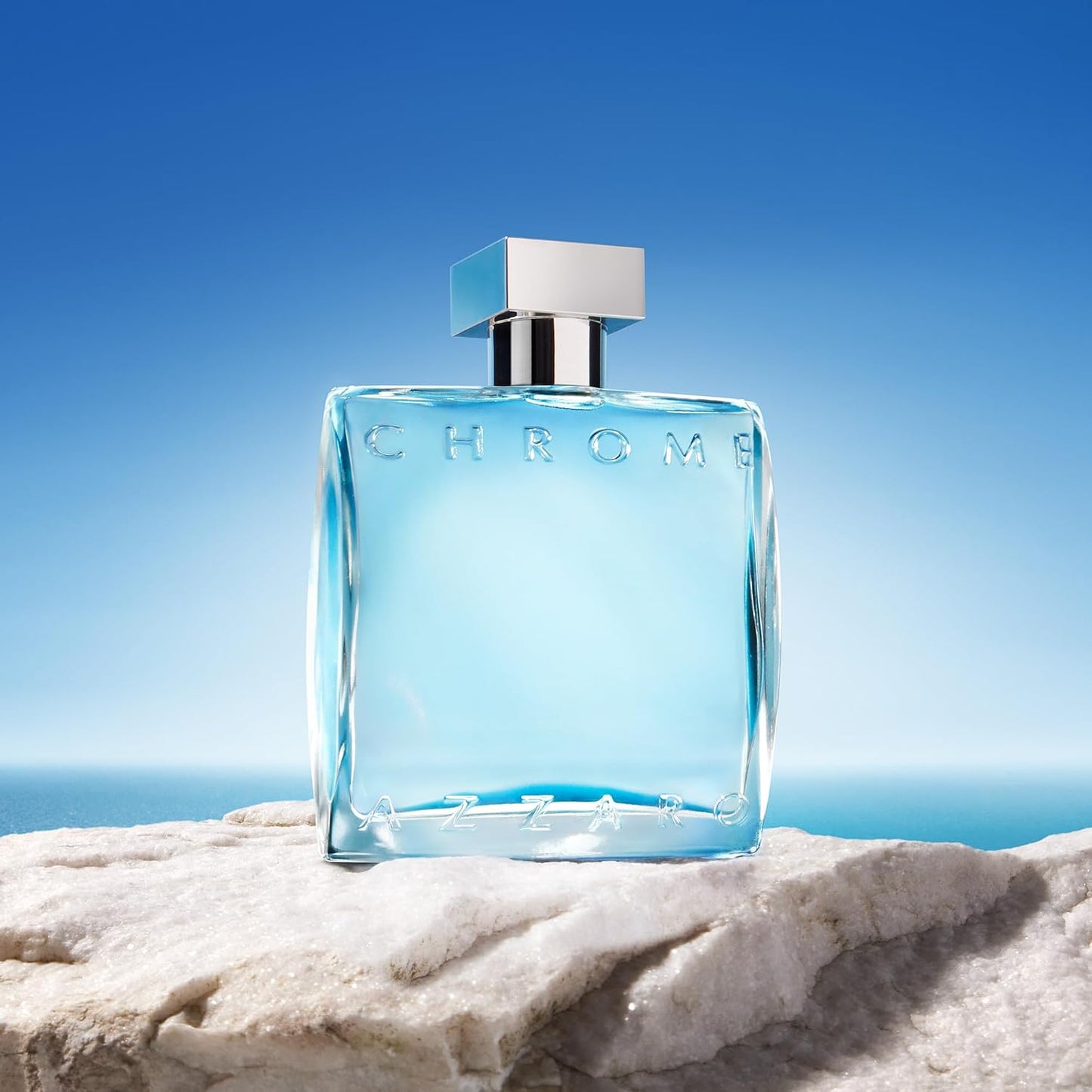 Hot Azzaro Chrome Eau de Toilette - Fresh Aquatic Mens Cologne - Citrus, Woody, Musky Fragrance -Fresh Notes of Bergamot - Everyday Wear - Classic Summer Beach Scent - Luxury Perfumes for Men