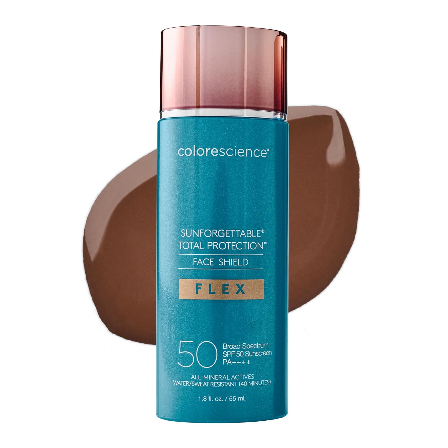 HotColorescience FLEX Tinted Mineral Sunscreen SPF, Tone-Adapting Buildable Coverage with Zinc Oxide