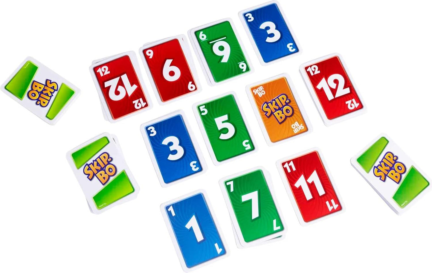 HotMattel Games Skip-Bo Card Game in Storage Tin, for 2-6 Players