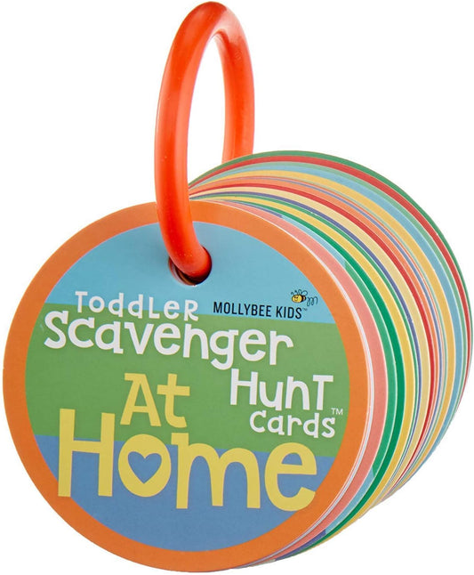 Hot MOLLYBEE KIDS Toddler Scavenger Hunt Cards at Home, Toddler Activity, Ages 2, 3, Indoor Scavenger Hunt Game