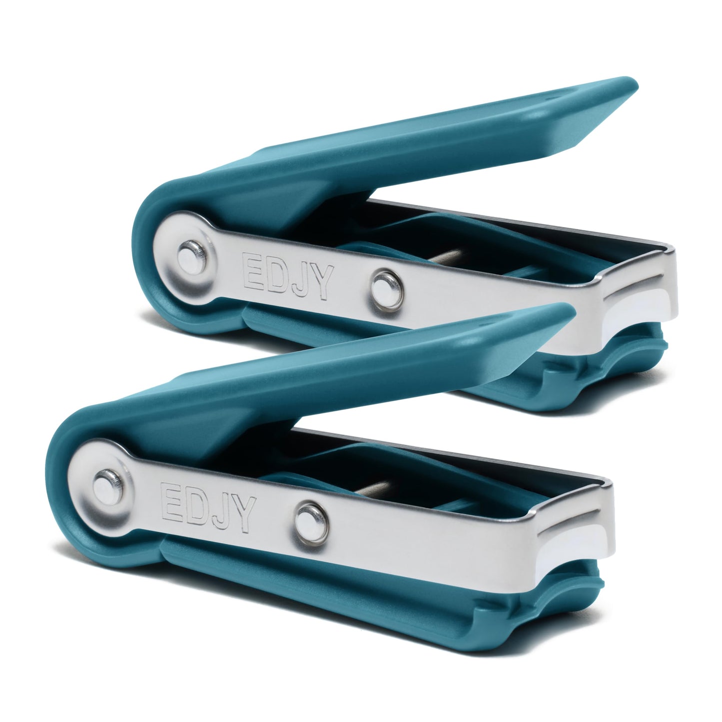 HotEDJY Fingernail Cutter - Precision Stainless Steel Nail Cutter for Fingernails | Sharp Blade, Ergonomic Design, Durable & Rust-Resistant | Ideal for Men and Women | EDJY Blue