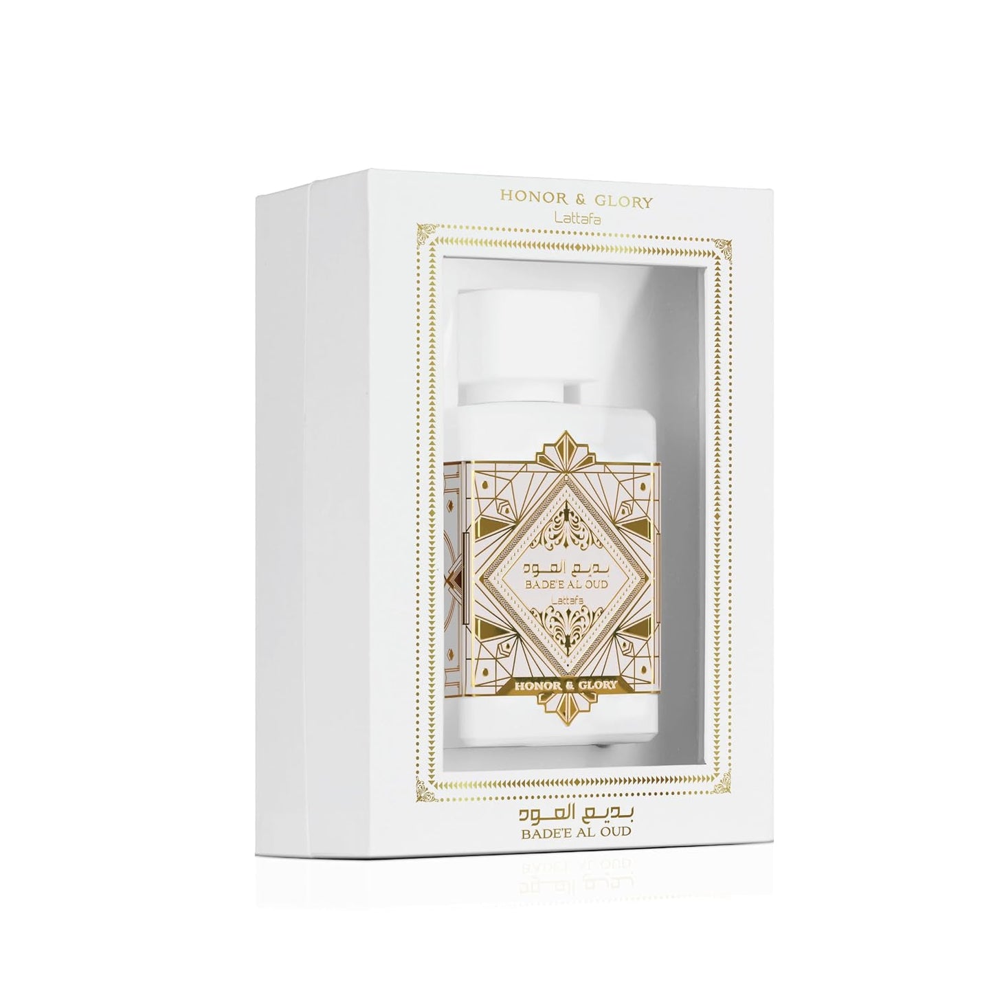 Hot Lattafa Bade'e Al Oud Honor & Glory - Fruity, Vanilla, Warm Spicy, Woody - Eau de Parfum Long-Lasting Fragrance for Unisex, 3.40 Ounce / 100 ml | Long-Lasting Fragrance