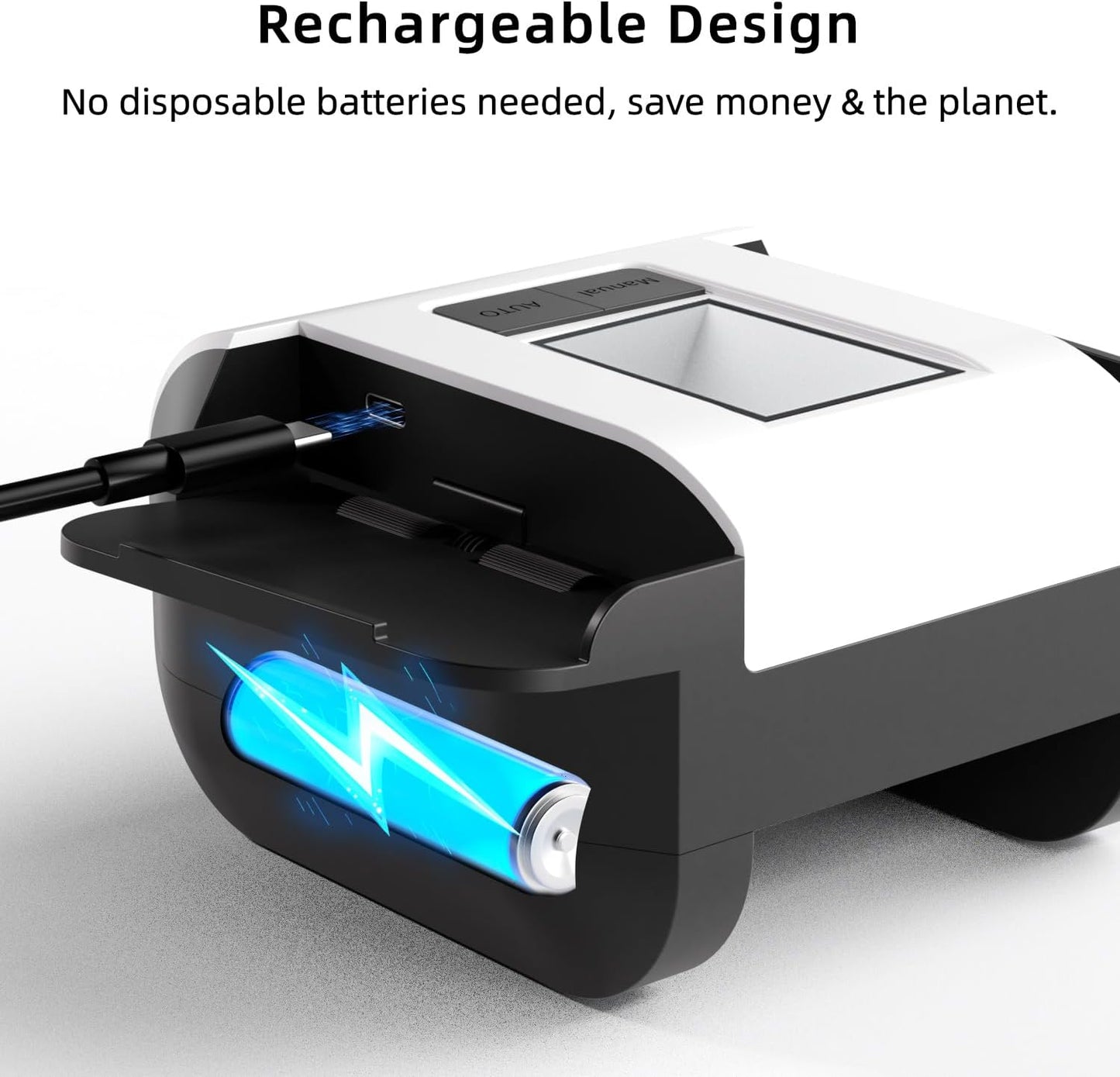 Hot Automatic Card Shuffler with Dual Modes, Rechargeable 1-2 Deck Card Shuffle Machine, Low Noise Operation Card Shuffler