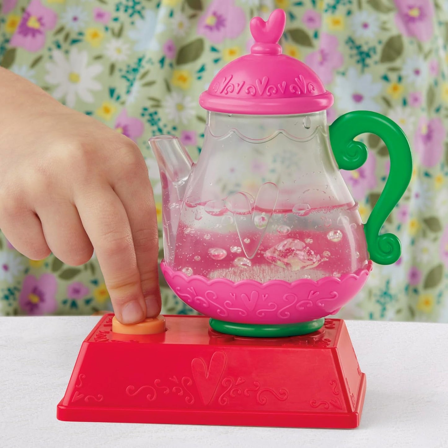Hot Baby Alive Bubbly Tea Party Berry Boo Doll with Teapot Accessories, Black Hair, 11 Inches, Toys for 3 Year Old Girls and Boys & Up