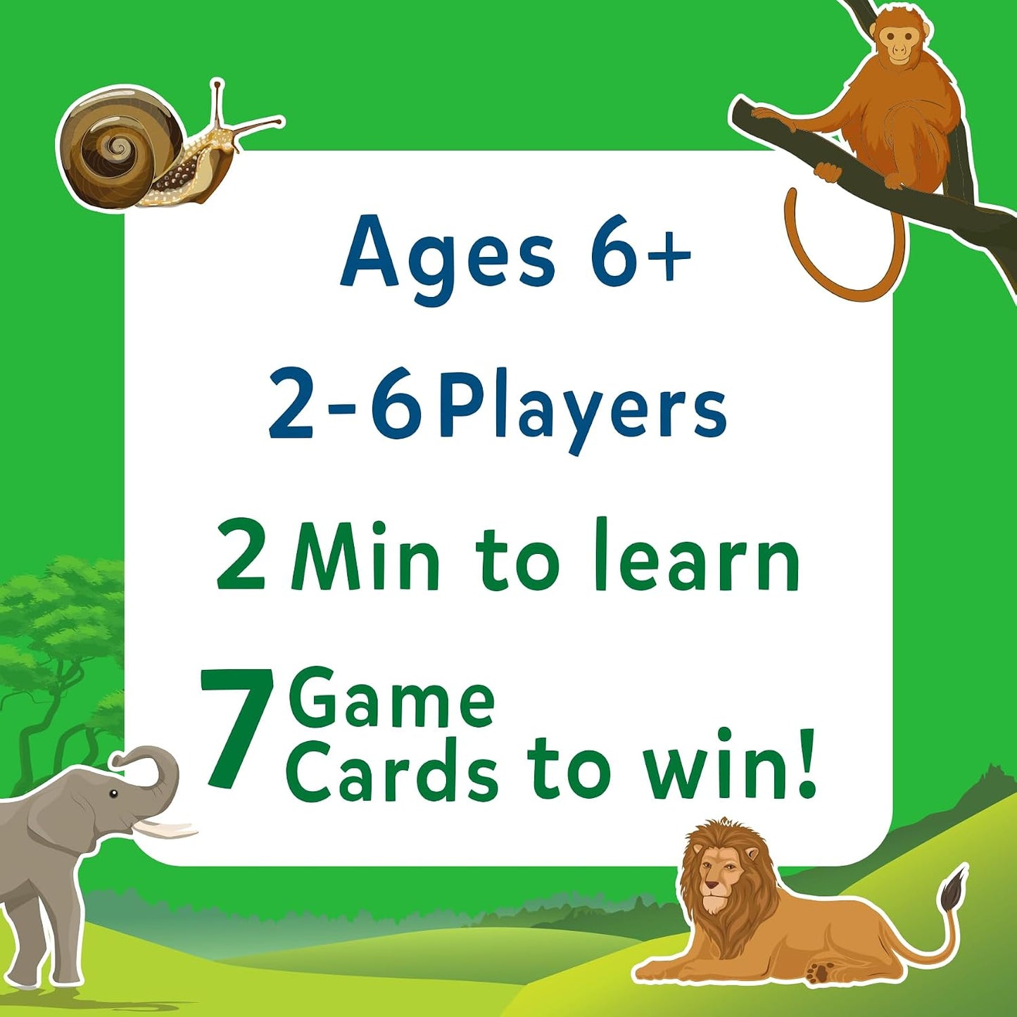 Hot Skillmatics Guess in 10 – Animal Planet, Card Game for Kids & Families | Perfect for Boys, Girls, Kids, Teens, Adults Who Love Animals, Trivia & Travel Games, Screen-Free Fun, Gifts for Ages 6 & Up