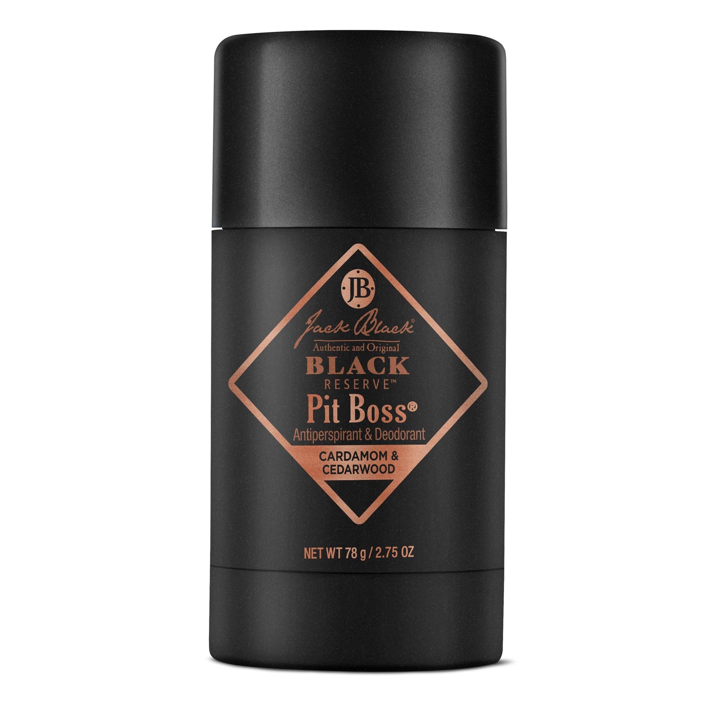 HotJack Black Pit Boss Antiperspirant & Deodorant Men - 2.75 oz - Mens Deodorant for Sensitive Skin