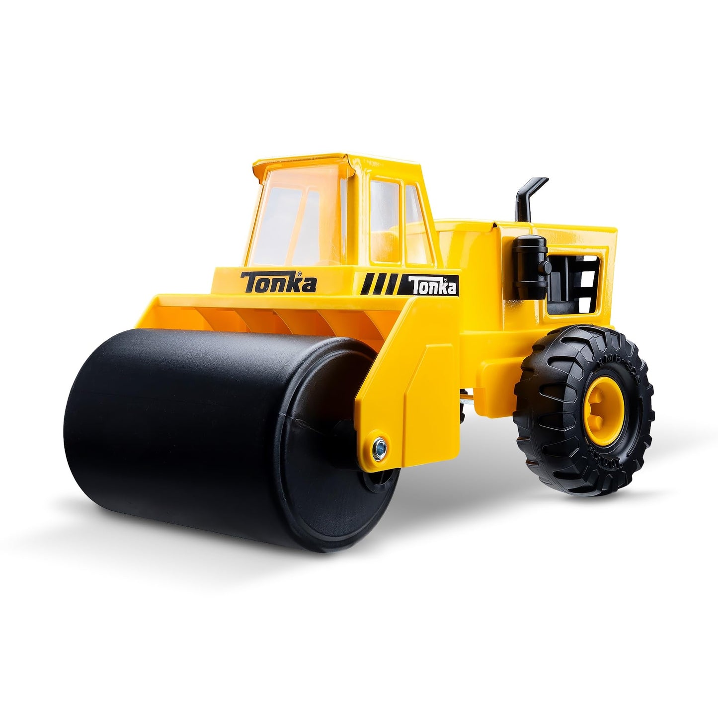 HotTonka Steel Classics 4x4 Pickup Truck - Made with Steel & Sturdy Plastic, Yellow Toy Construction Truck, Boys and Girls, Kids, Toddlers, Ages 3+