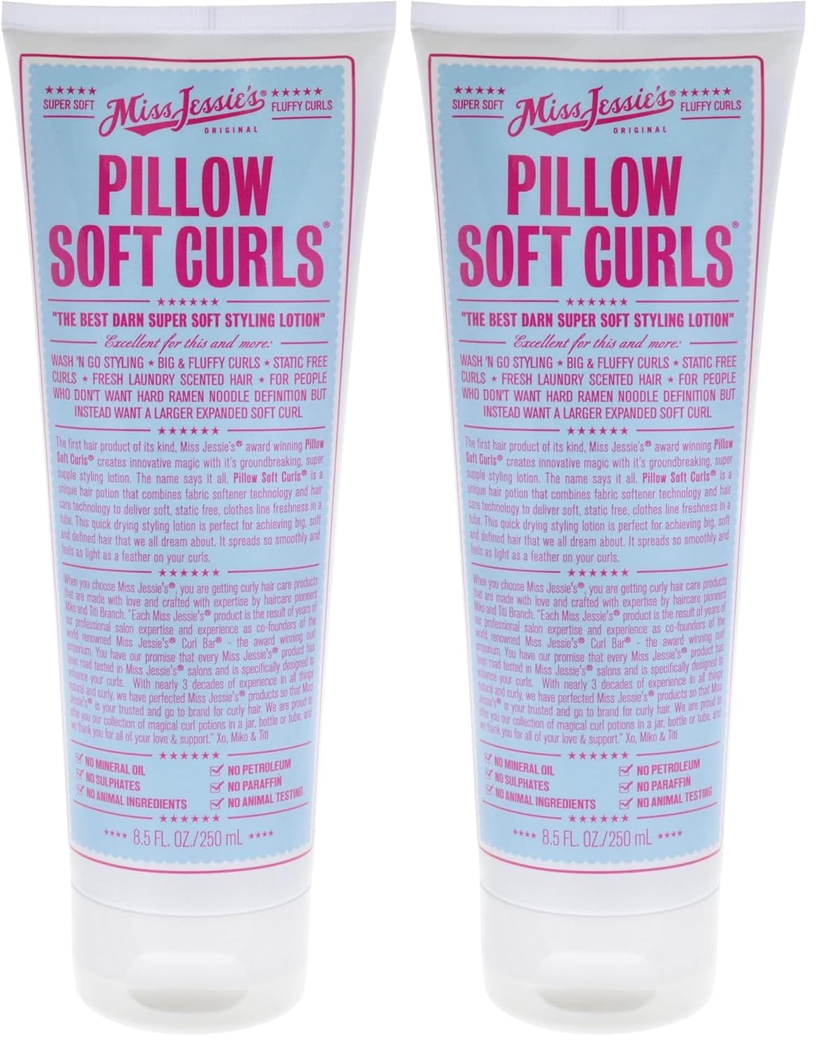HotMiss Jessie's Pillow Soft Curls Unisex Lotion 8.5 oz
