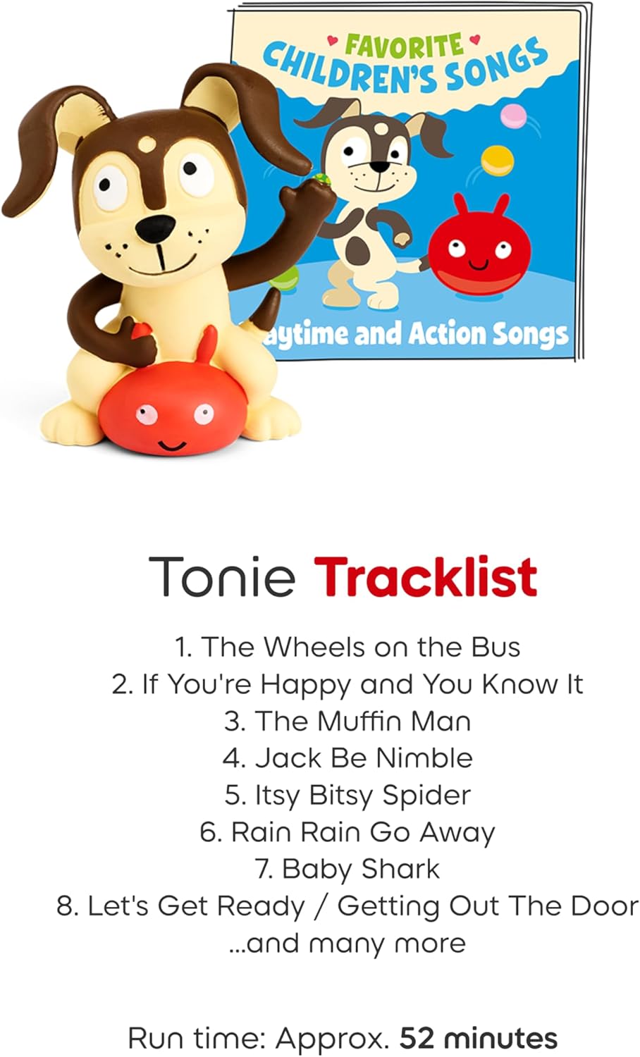 Hot Tonies Favorite Children's Songs: Playtime Puppy Audio Toy Figurine