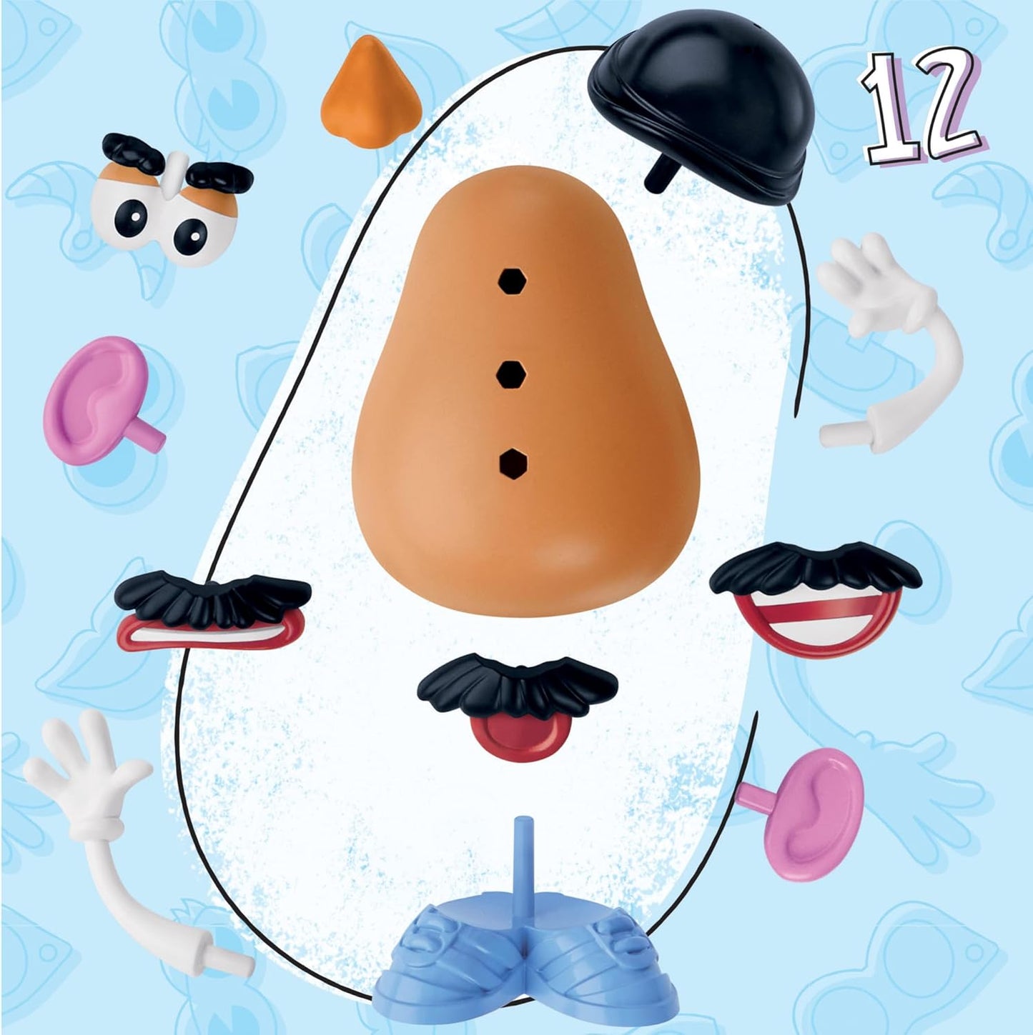 HotPotato Head Disney Pixar Toy Story 5 Talkin' Mr. Potato Head with 25+ Sounds and Phrases, Preschool Toys for Kids 2+