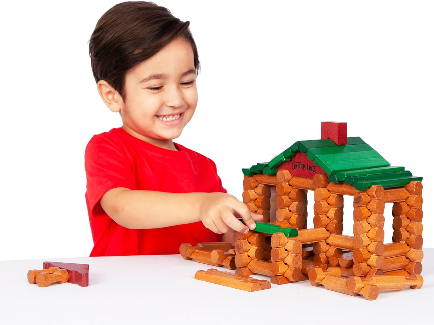Hot Lincoln Logs 100th Anniversary Tin