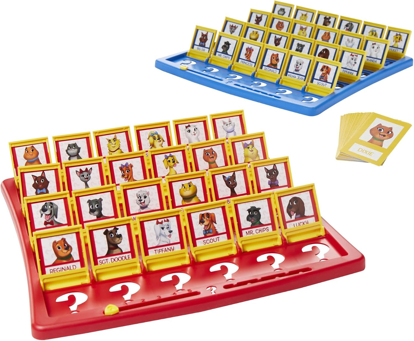 HotHasbro Gaming Guess Who? Plus Board Game with People & Pet Cards