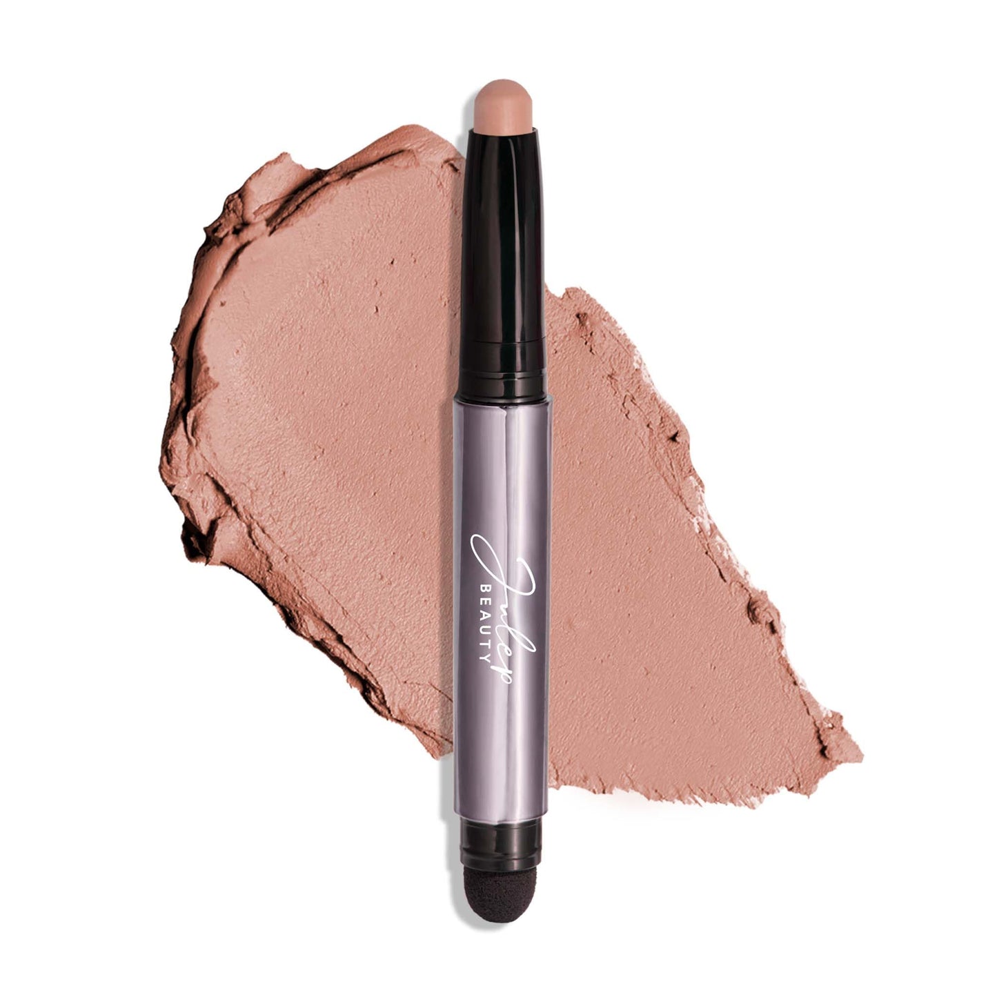 HotJulep Eyeshadow 101 Cream-to-Powder Waterproof Eyeshadow Stick – Champagne Shimmer – Long-Lasting, Buildable, Crease-Proof, Cruelty Free, Shimmer Finish with Built-In Smudger